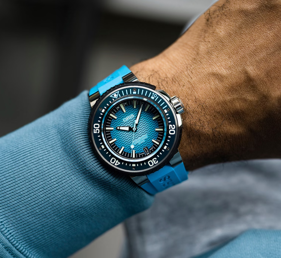 ORIS  Мужские швейцарские часы, автоматический механизм, титан, 49,5 мм